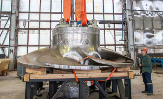 «ТЯЖМАШ» отгрузил третье рабочее колесо гидротурбины для Верхне-Туломской ГЭС
