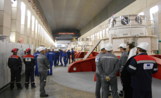 На Усть-Хантайской ГЭС сдан в эксплуатацию пятый гидроагрегат