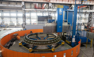 Завершен важный этап производства первой гидротурбины для Иркутской ГЭС